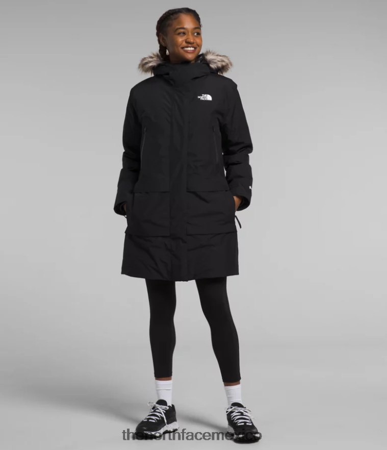 The North Face ropa NFHLJL236 negro mujer parka ártica gtx