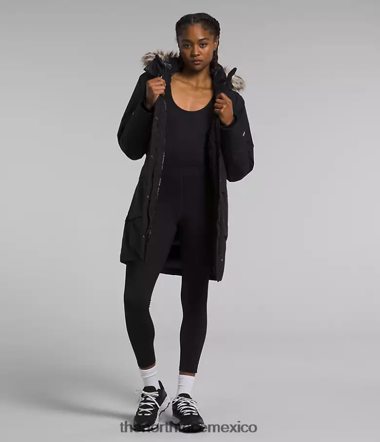 The North Face ropa NFHLJL236 negro mujer parka ártica gtx