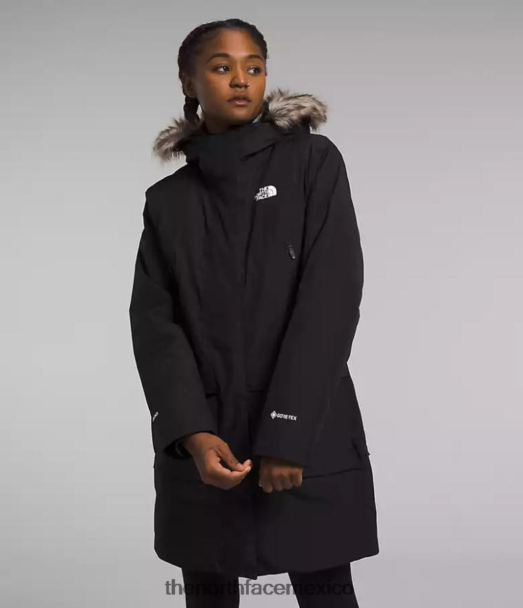 The North Face ropa NFHLJL236 negro mujer parka ártica gtx
