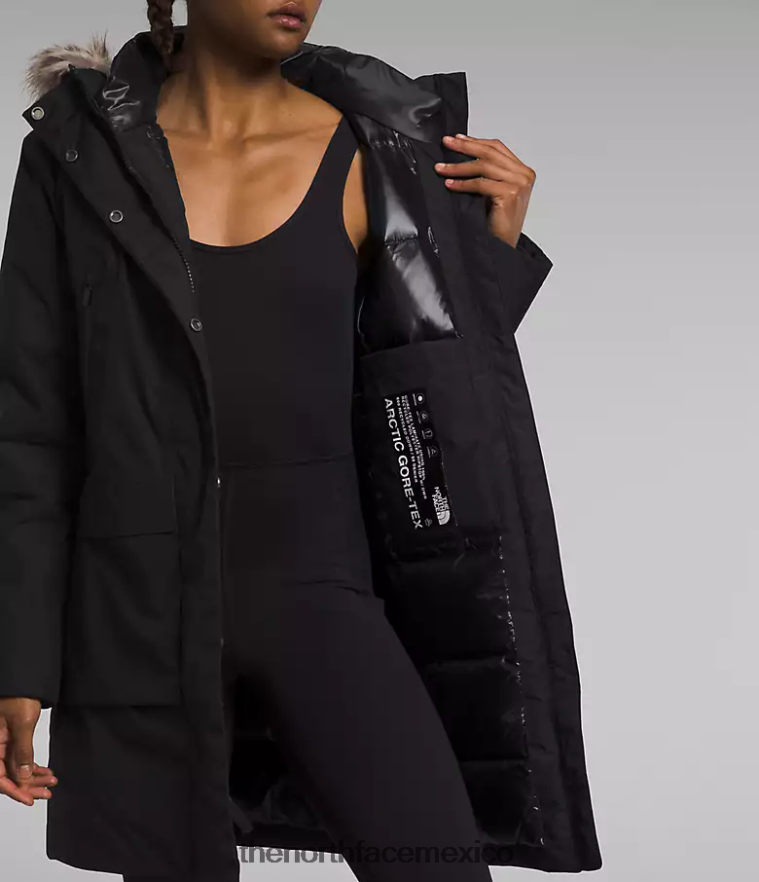 The North Face ropa NFHLJL236 negro mujer parka ártica gtx