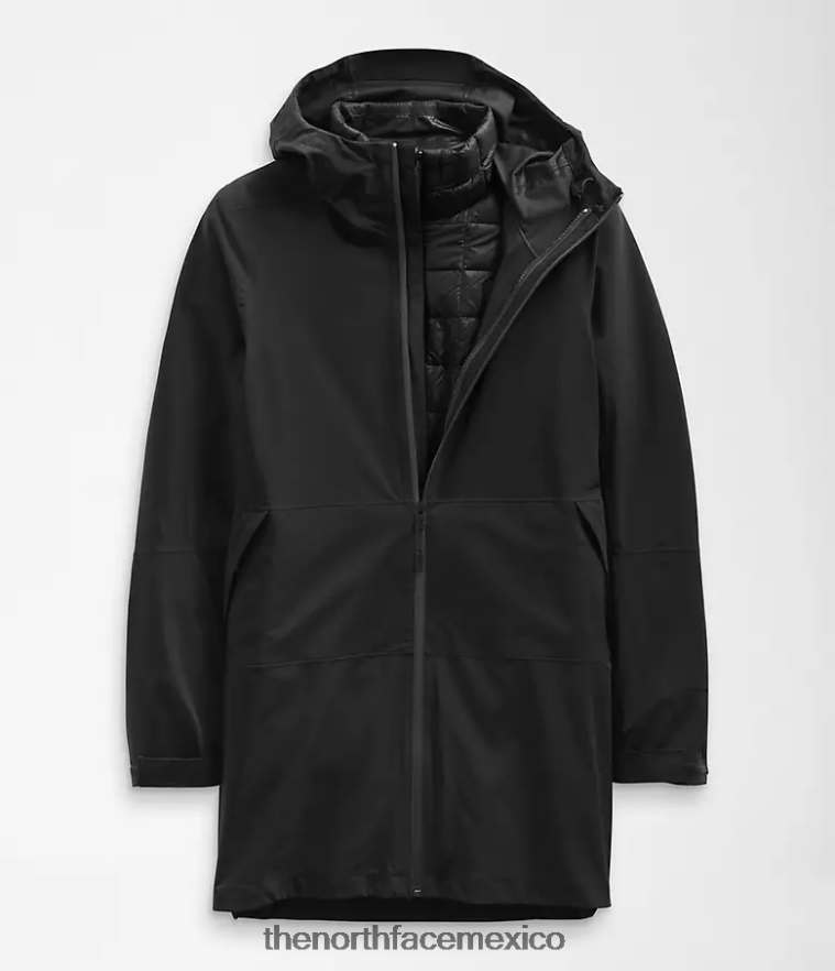 The North Face ropa NFHLJL373 negro mujer parka termoball eco triclimate
