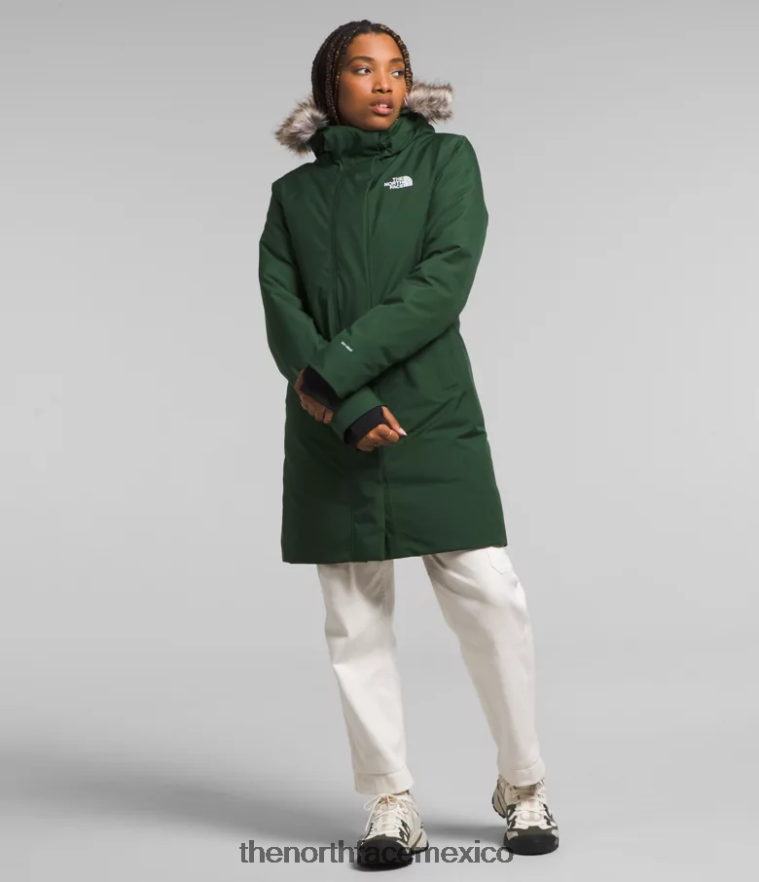 The North Face ropa NFHLJL507 gardenia blanca mujer parka ártica