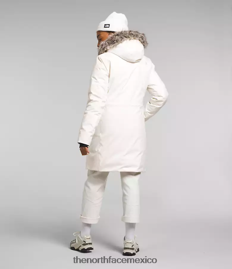 The North Face ropa NFHLJL507 gardenia blanca mujer parka ártica