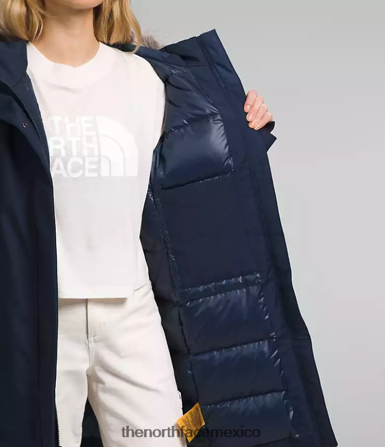 The North Face ropa NFHLJL508 cumbre marina mujer parka ártica