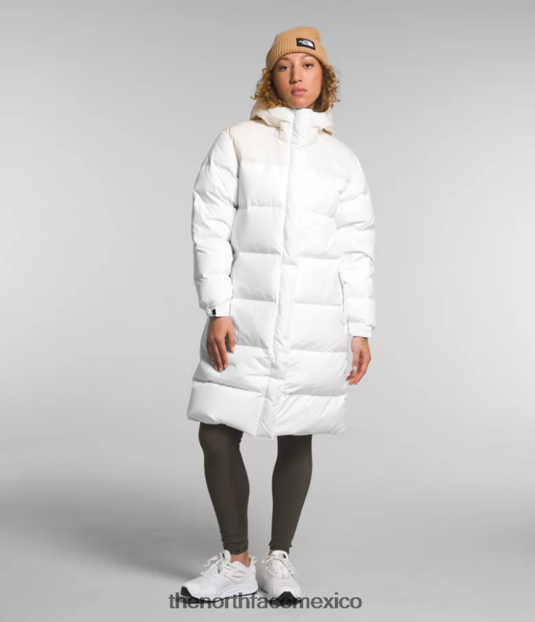 The North Face ropa NFHLJL563 tnf blanco/gardenia blanco mujer parka nuptse