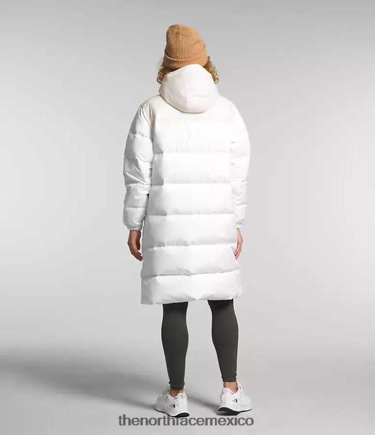 The North Face ropa NFHLJL563 tnf blanco/gardenia blanco mujer parka nuptse