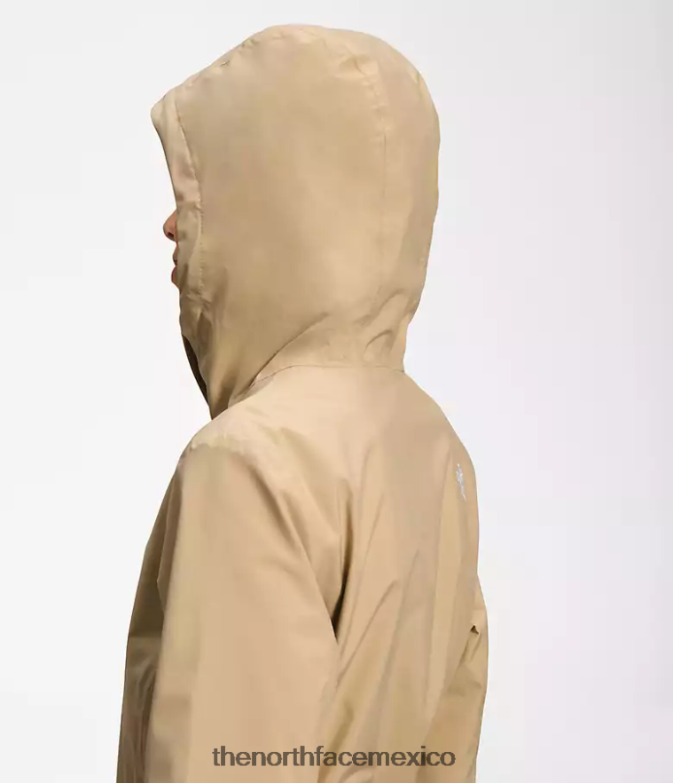 The North Face ropa NFHLJL1228 piedra caqui mujer chaqueta impermeable City Breeze