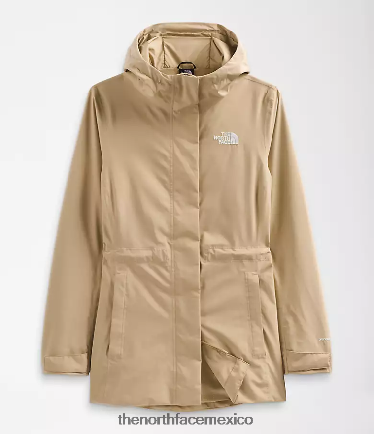 The North Face ropa NFHLJL1228 piedra caqui mujer chaqueta impermeable City Breeze