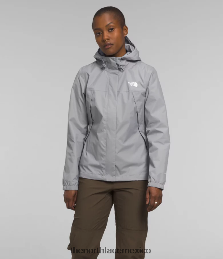 The North Face ropa NFHLJL1274 fusionar gris mujer chaqueta anora