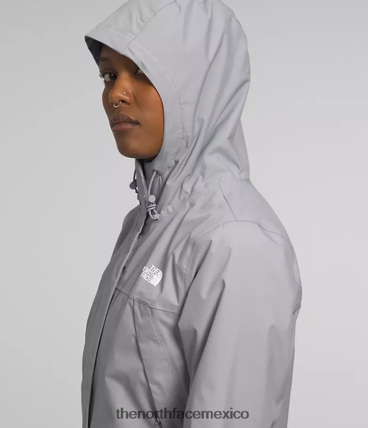 The North Face ropa NFHLJL1274 fusionar gris mujer chaqueta anora