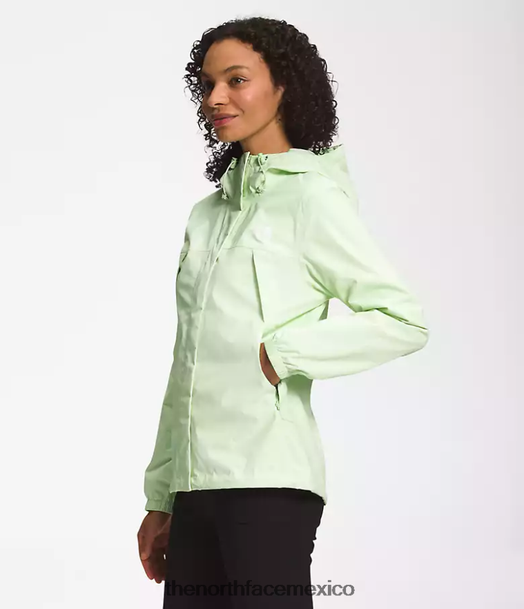 The North Face ropa NFHLJL1280 crema de lima mujer chaqueta anora