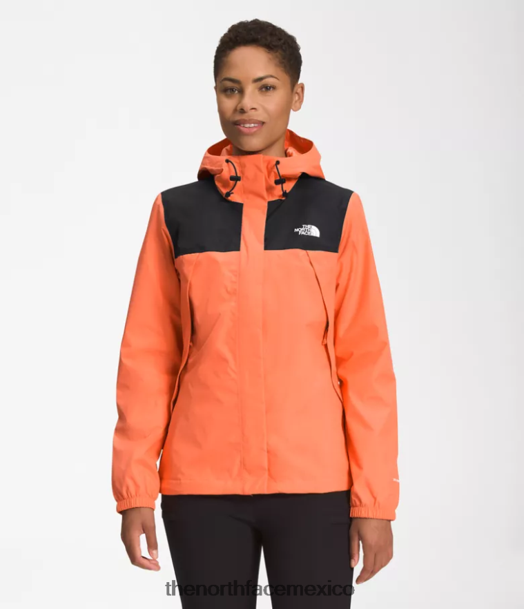The North Face ropa NFHLJL1281 tnf negro/naranja coral polvoriento mujer chaqueta anora