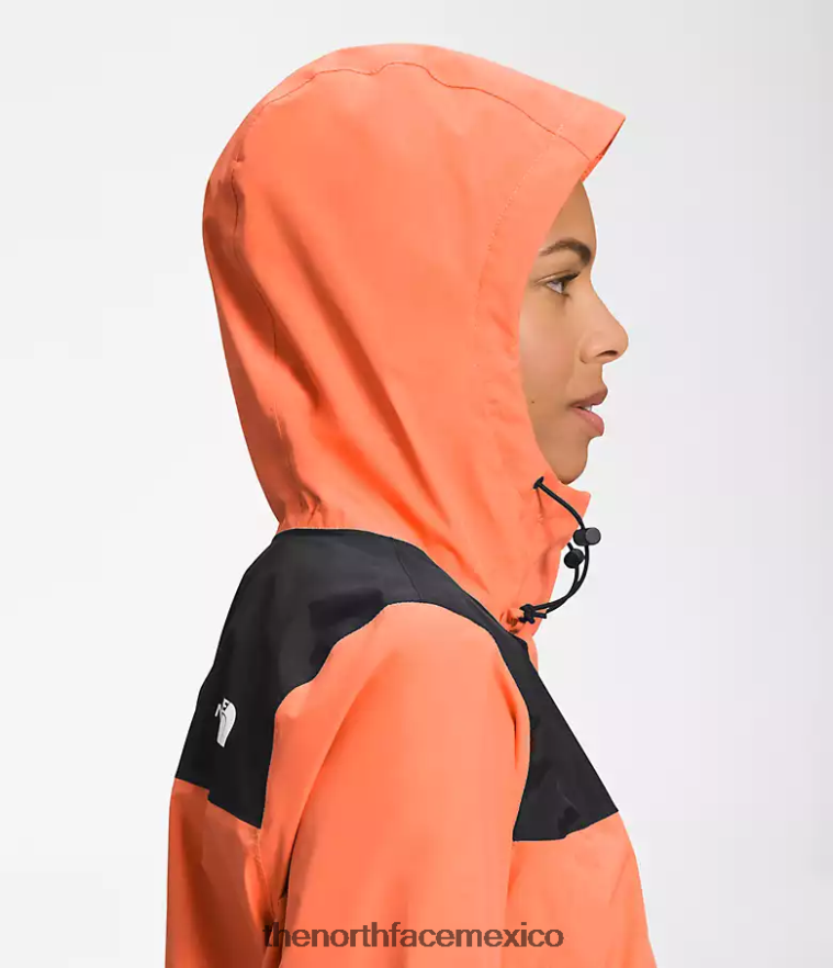 The North Face ropa NFHLJL1281 tnf negro/naranja coral polvoriento mujer chaqueta anora