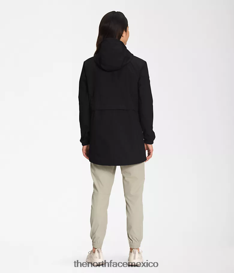 The North Face ropa NFHLJL1284 negro mujer chaqueta de lluvia utilitaria m66