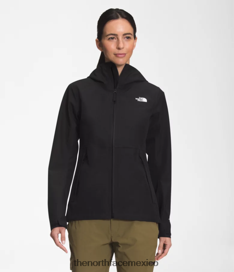 The North Face ropa NFHLJL1316 negro mujer chaqueta dryzzle Futurelight