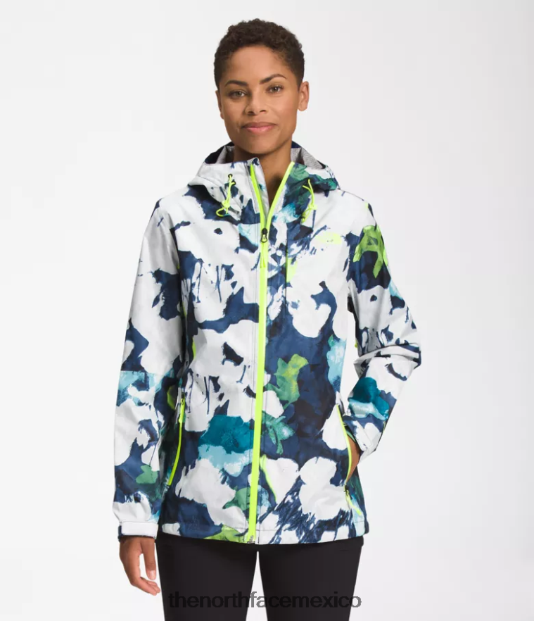 The North Face ropa NFHLJL328 estampado floral abstracto azul marino smmt mujer chaqueta altavista