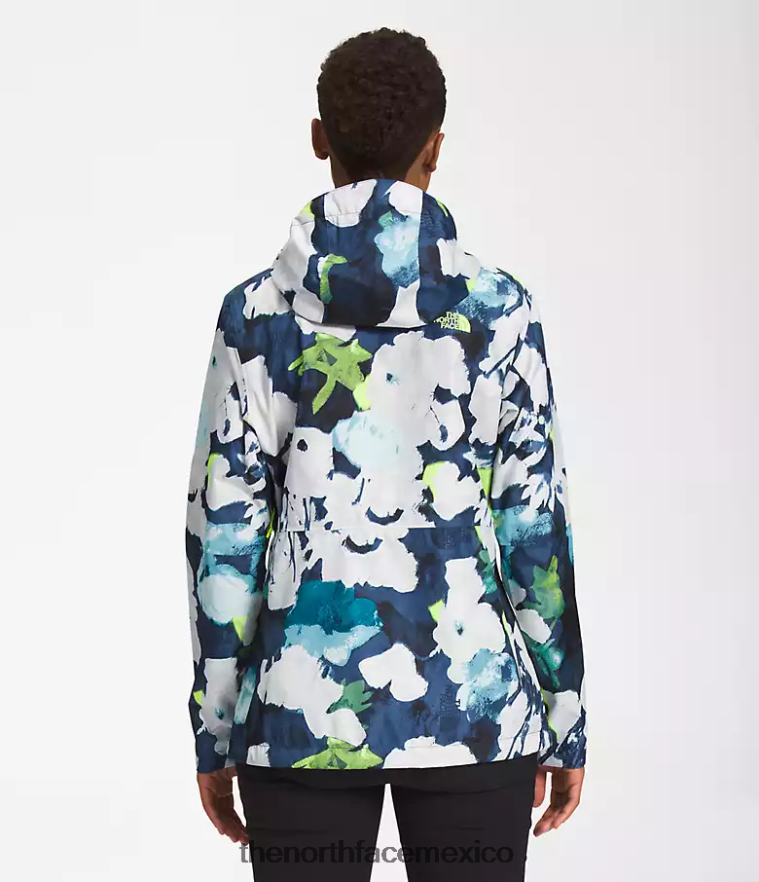 The North Face ropa NFHLJL328 estampado floral abstracto azul marino smmt mujer chaqueta altavista