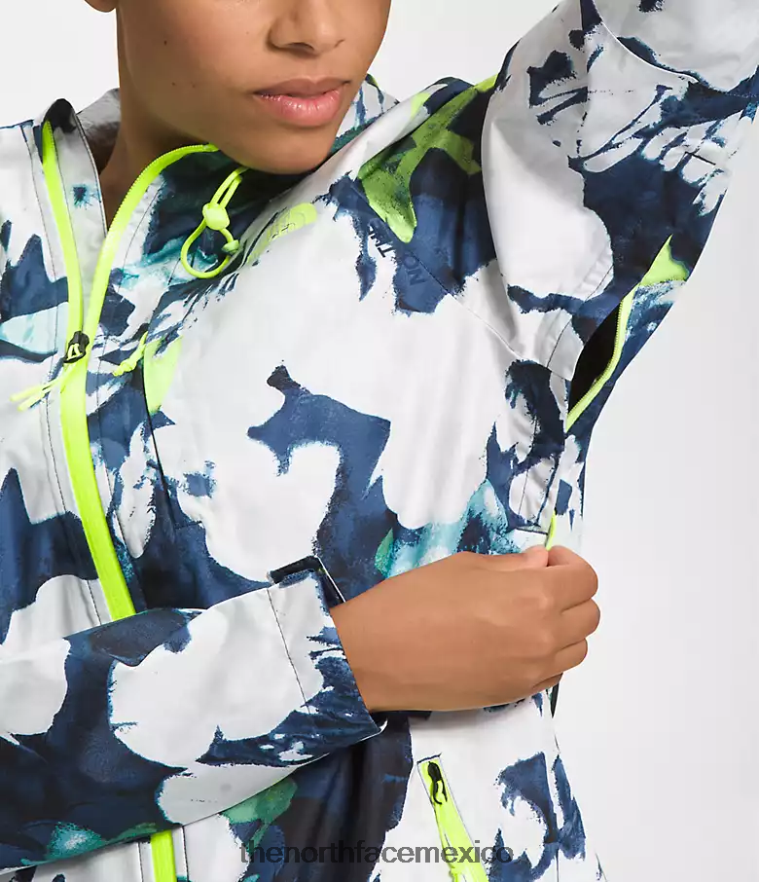 The North Face ropa NFHLJL328 estampado floral abstracto azul marino smmt mujer chaqueta altavista