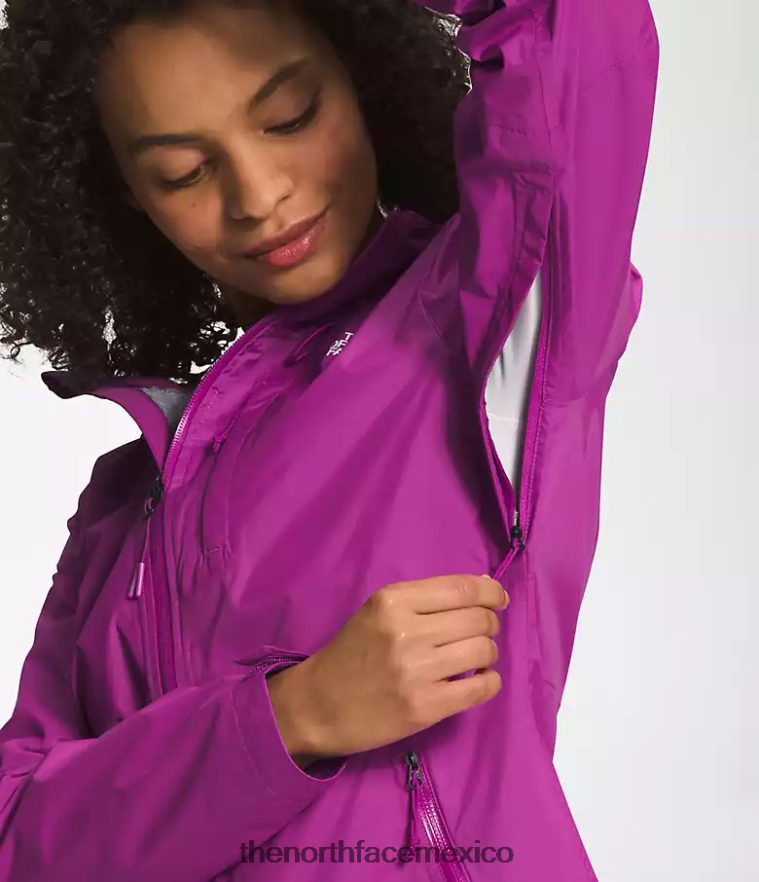 The North Face ropa NFHLJL329 flor de cactus púrpura mujer chaqueta altavista