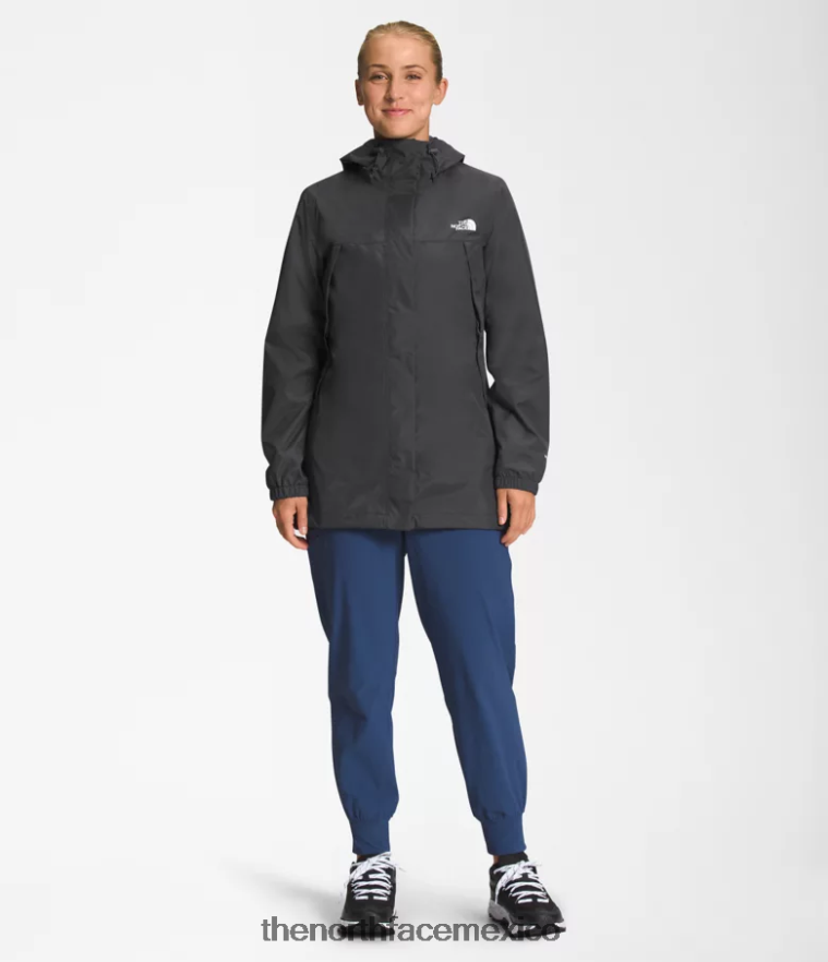 The North Face ropa NFHLJL45 gris asfalto mujer parka anora