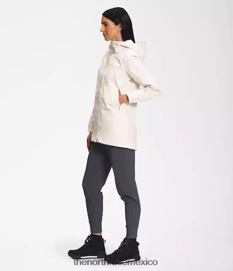 The North Face ropa NFHLJL47 gardenia blanca mujer parka anora