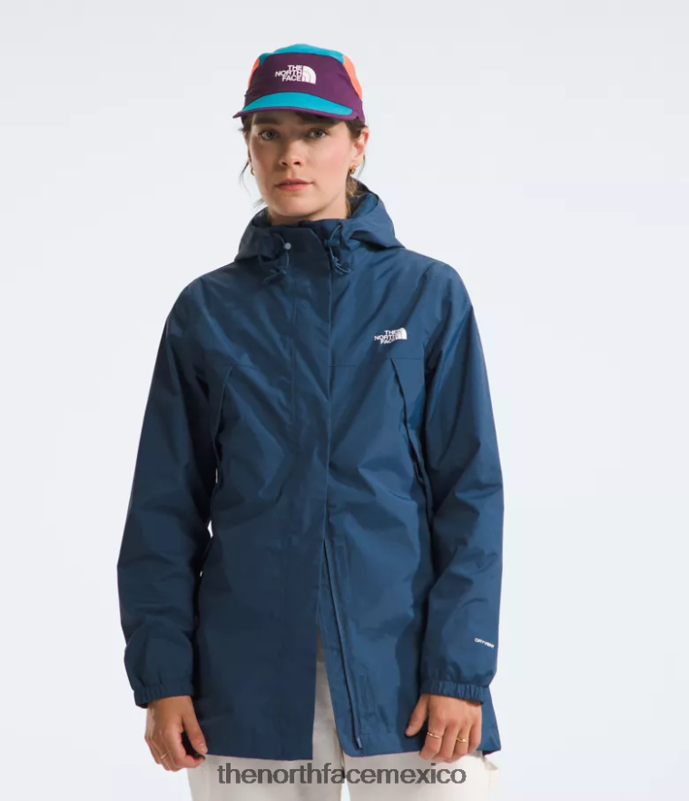 The North Face ropa NFHLJL49 azul sombreado mujer parka anora
