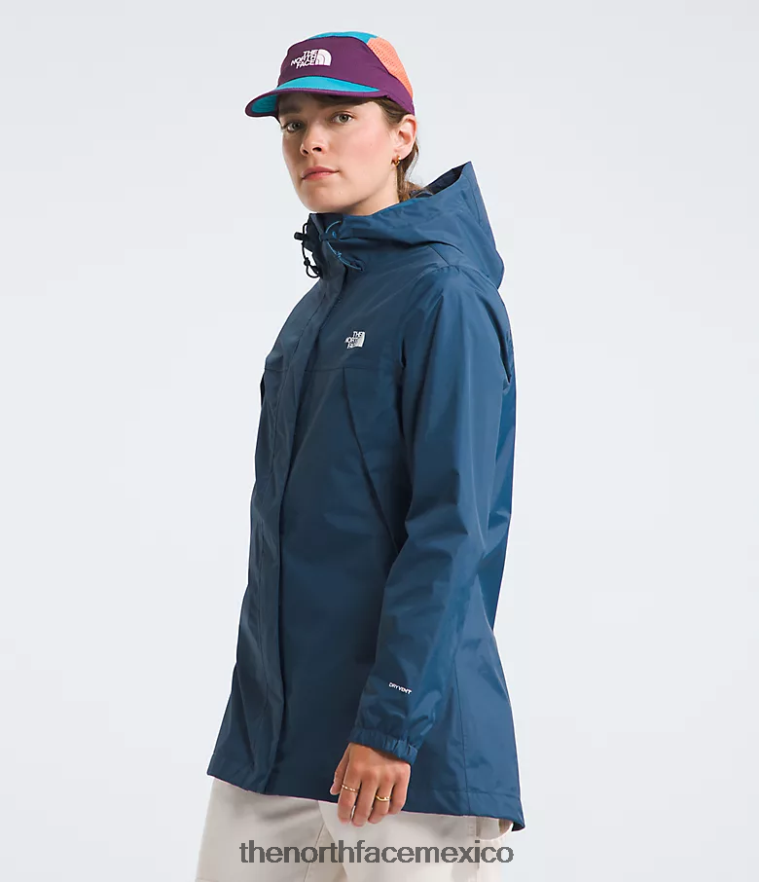 The North Face ropa NFHLJL49 azul sombreado mujer parka anora