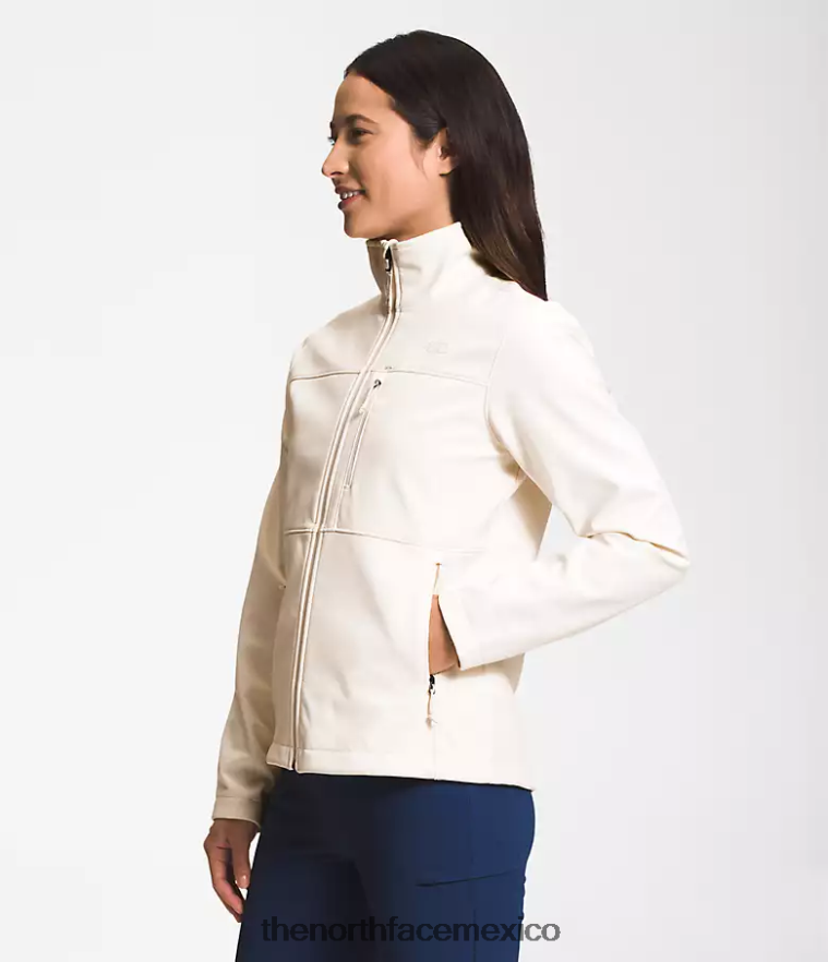 The North Face ropa NFHLJL969 gardenia blanca mujer chaqueta biónica apex