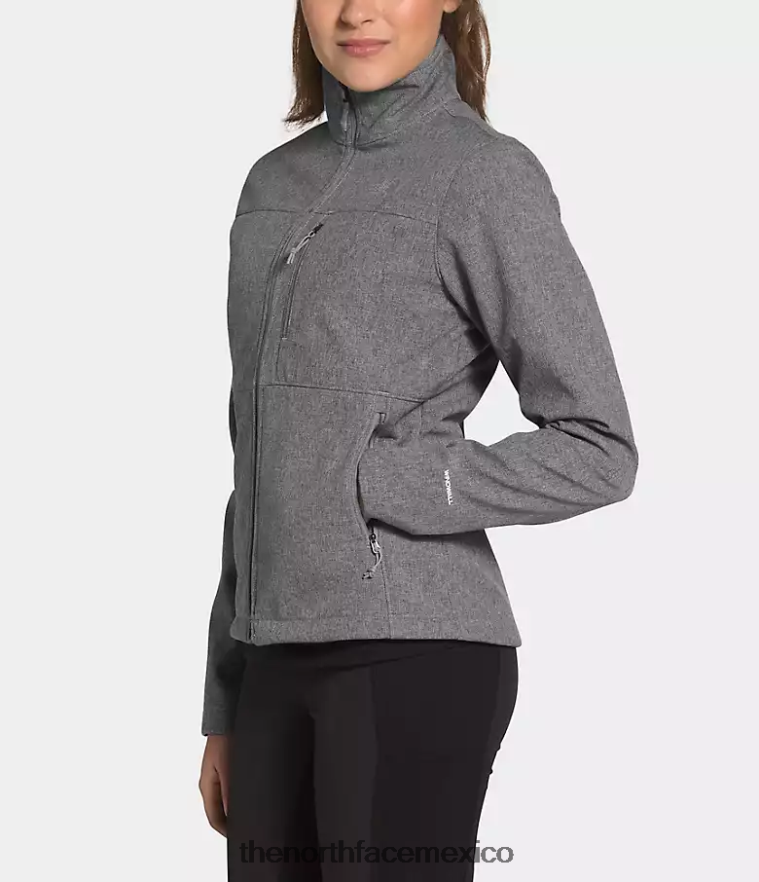The North Face ropa NFHLJL971 tnf gris medio jaspeado mujer chaqueta biónica apex