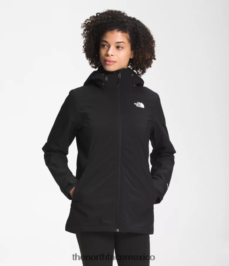 The North Face ropa NFHLJL894 negro mujer chaqueta triclimate carto