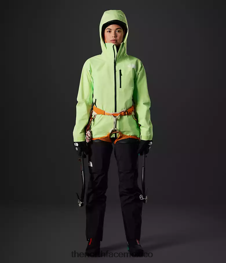 The North Face ropa NFHLJL1050 pátina verde mujer serie cumbre torre egger chaqueta Futurelight