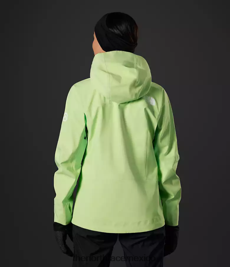 The North Face ropa NFHLJL1050 pátina verde mujer serie cumbre torre egger chaqueta Futurelight