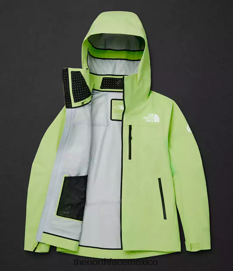 The North Face ropa NFHLJL1050 pátina verde mujer serie cumbre torre egger chaqueta Futurelight