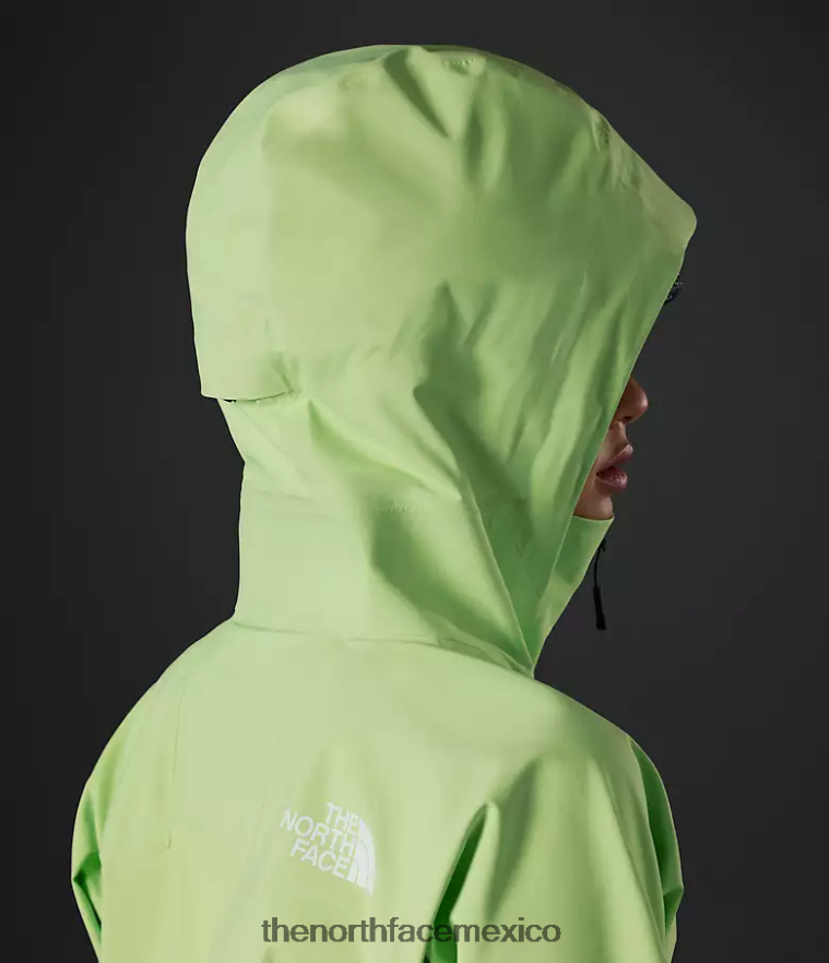The North Face ropa NFHLJL1050 pátina verde mujer serie cumbre torre egger chaqueta Futurelight