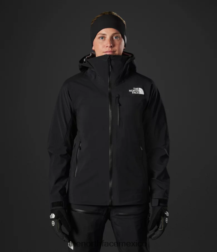 The North Face ropa NFHLJL1051 negro mujer serie cumbre torre egger chaqueta Futurelight