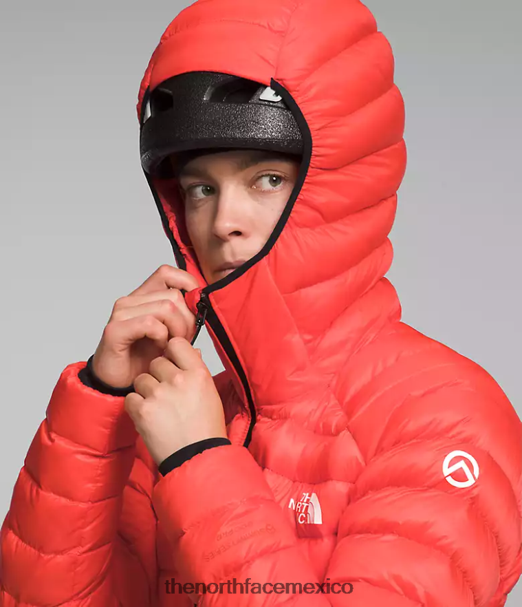The North Face ropa NFHLJL669 naranja radiante mujer sudadera con capucha breithorn serie cumbre