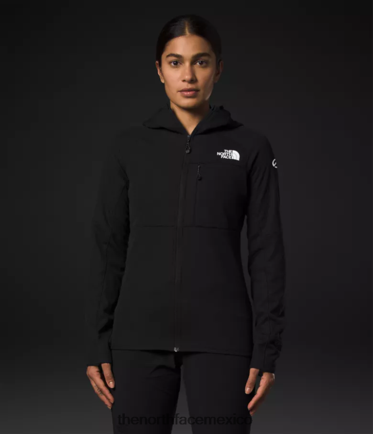 The North Face ropa NFHLJL737 negro mujer Summit Series Futurefleece sudadera con capucha y cremallera completa