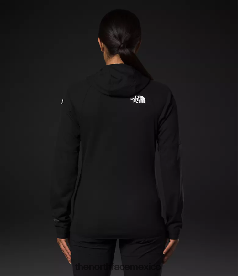 The North Face ropa NFHLJL737 negro mujer Summit Series Futurefleece sudadera con capucha y cremallera completa
