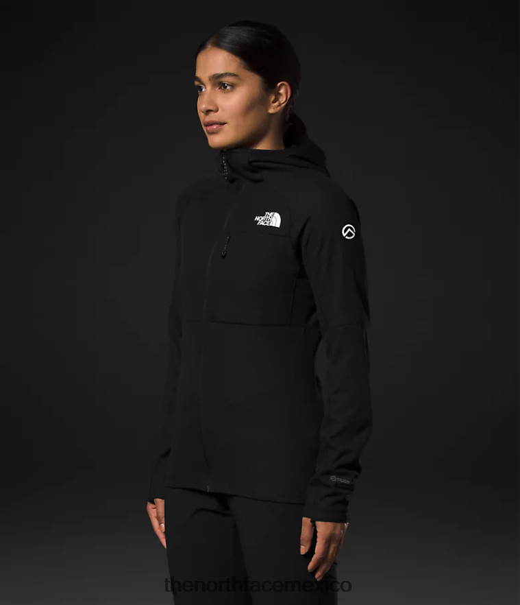 The North Face ropa NFHLJL737 negro mujer Summit Series Futurefleece sudadera con capucha y cremallera completa