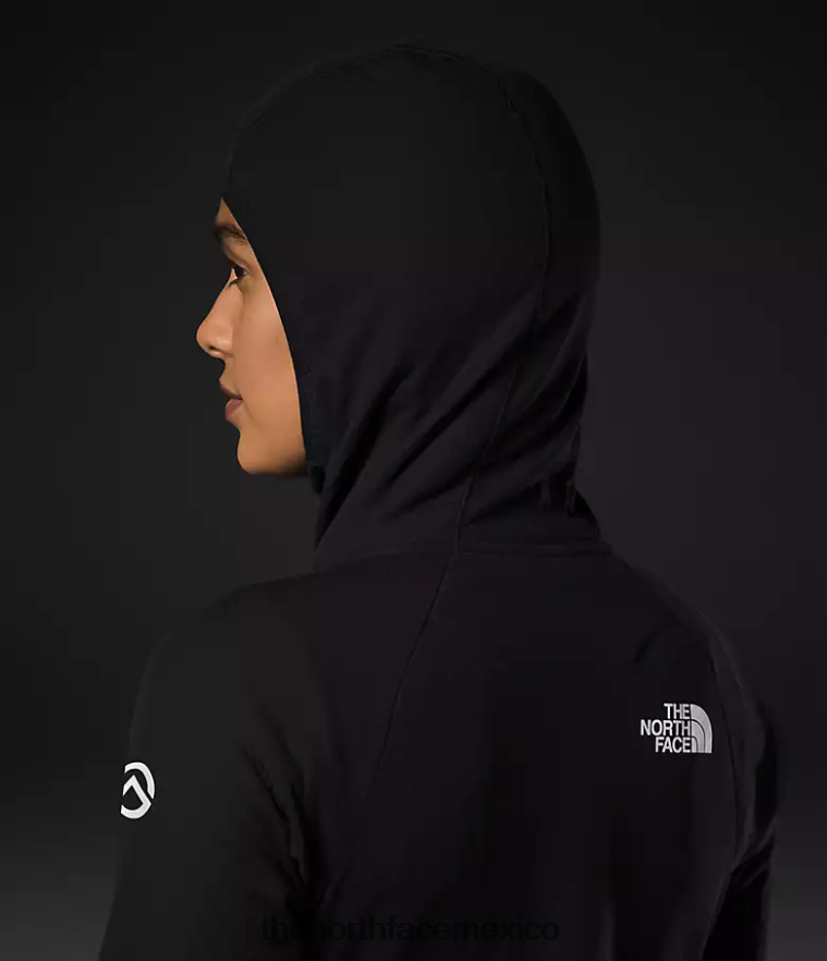 The North Face ropa NFHLJL737 negro mujer Summit Series Futurefleece sudadera con capucha y cremallera completa