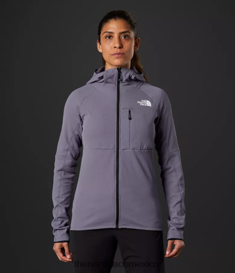 The North Face ropa NFHLJL738 pizarra lunar mujer Summit Series Futurefleece sudadera con capucha y cremallera completa