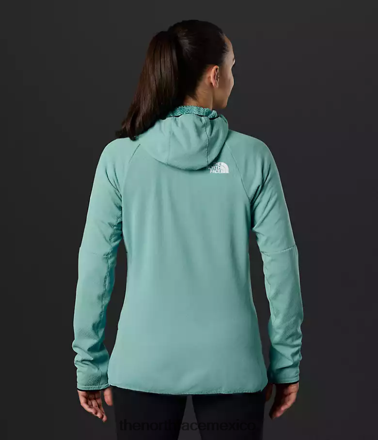 The North Face ropa NFHLJL740 aguas de arrecife mujer Summit Series Futurefleece sudadera con capucha y cremallera completa
