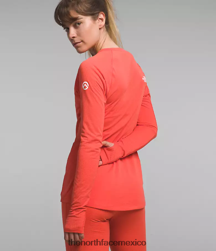 The North Face ropa NFHLJL902 naranja radiante mujer equipo summit series pro 120