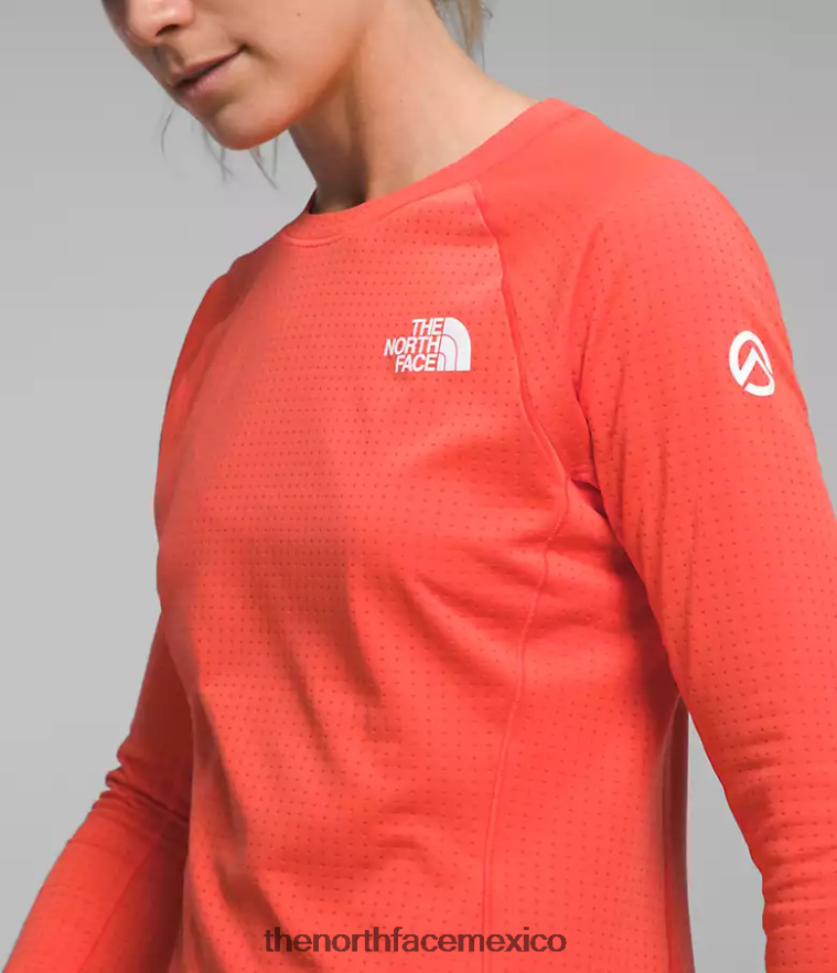 The North Face ropa NFHLJL902 naranja radiante mujer equipo summit series pro 120
