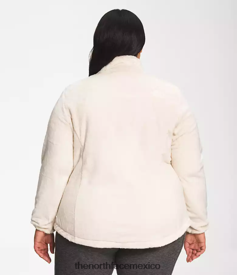 The North Face ropa NFHLJL1089 gardenia blanca mujer plus chaqueta de osito