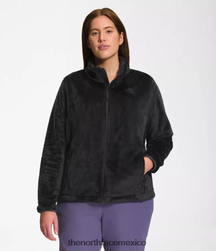 The North Face ropa NFHLJL1091 gris asfalto mujer plus chaqueta de osito