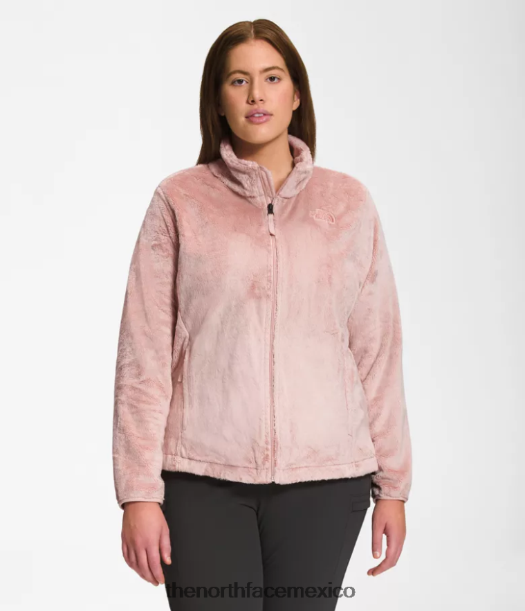 The North Face ropa NFHLJL1092 musgo rosa mujer plus chaqueta de osito