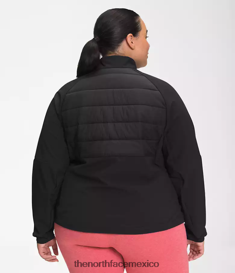 The North Face ropa NFHLJL1144 negro mujer además de chaqueta híbrida de refugio cove