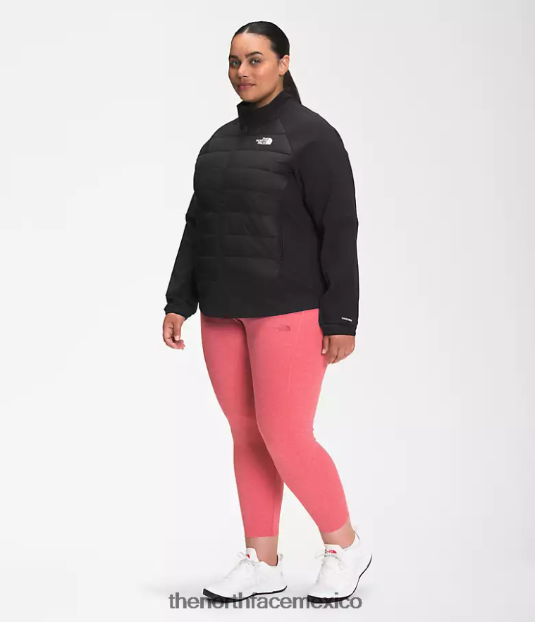 The North Face ropa NFHLJL1144 negro mujer además de chaqueta híbrida de refugio cove