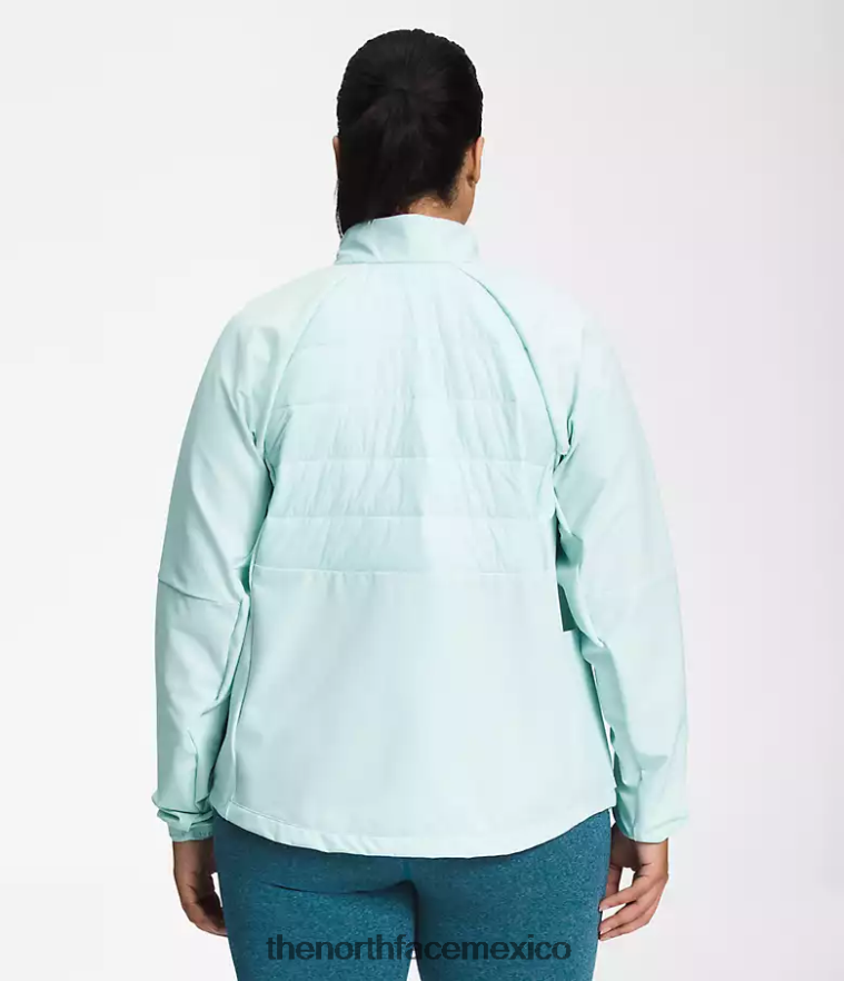The North Face ropa NFHLJL1146 claraboya azul mujer además de chaqueta híbrida de refugio cove